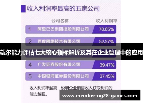 戴尔能力评估七大核心指标解析及其在企业管理中的应用