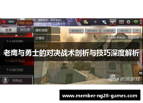 老鹰与勇士的对决战术剖析与技巧深度解析