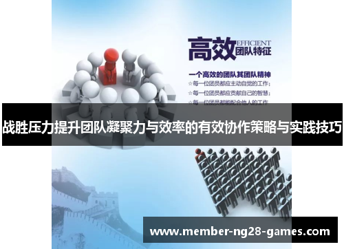 战胜压力提升团队凝聚力与效率的有效协作策略与实践技巧