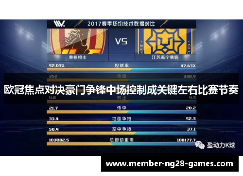 欧冠焦点对决豪门争锋中场控制成关键左右比赛节奏